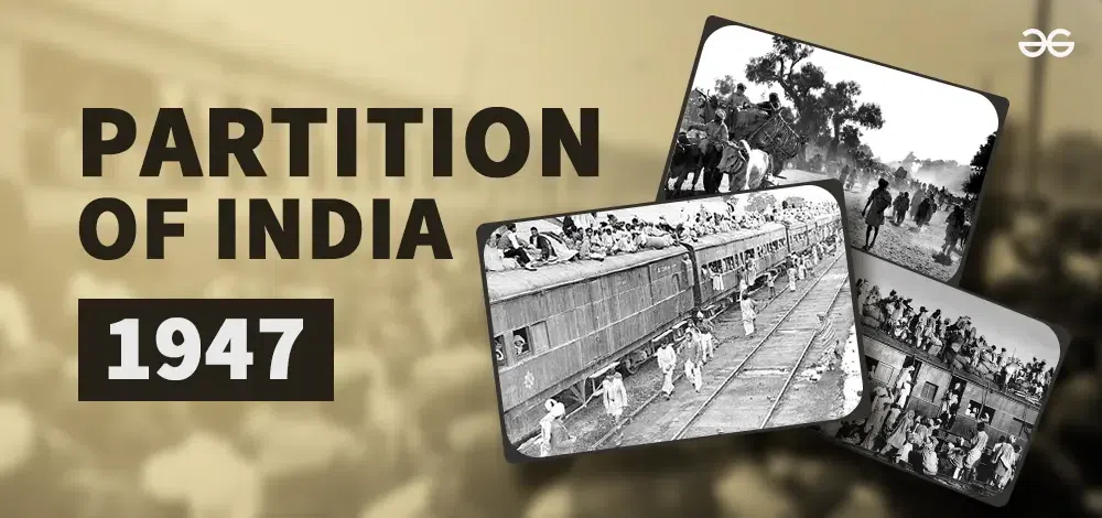 Partition of the British Indian Army in 1947